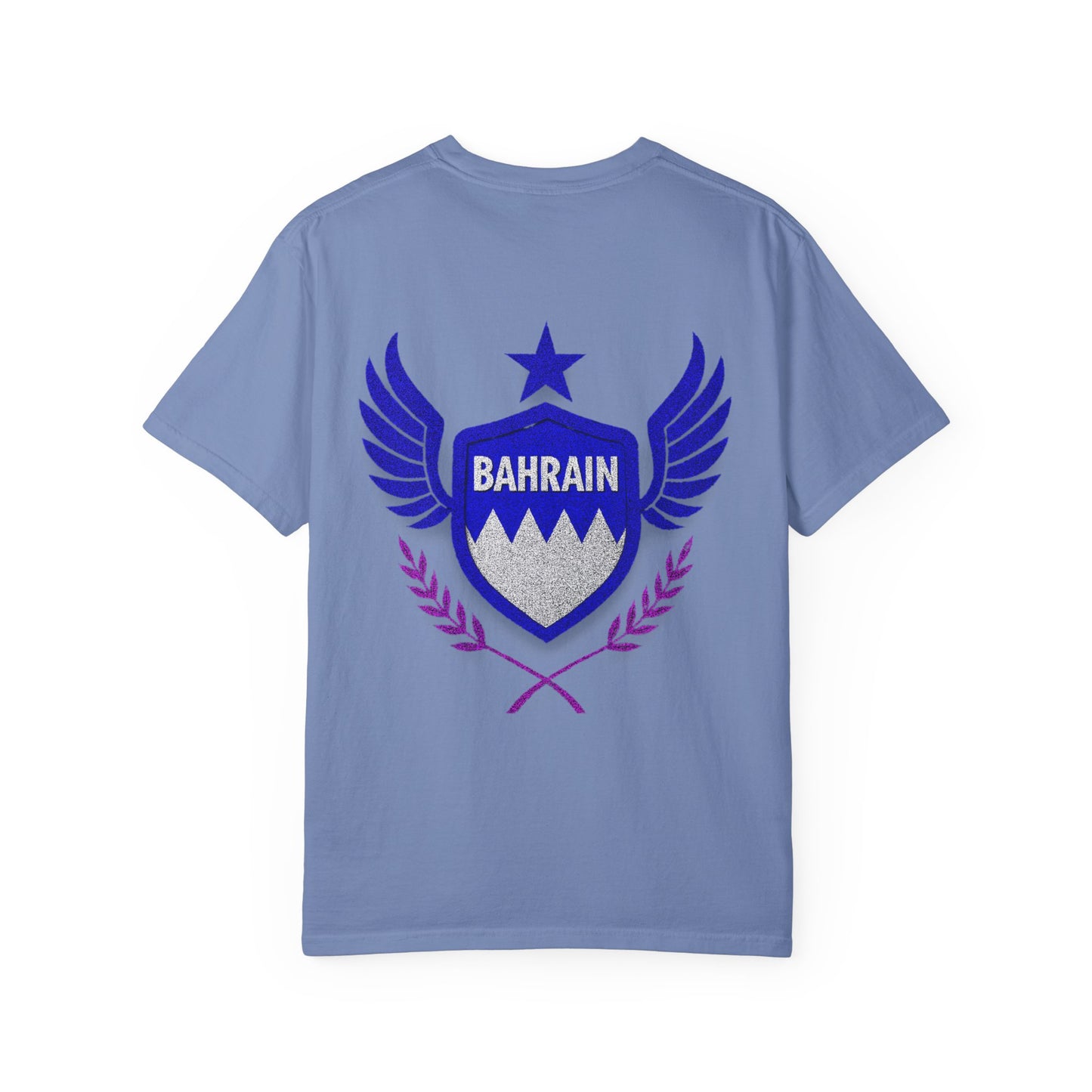 Bahrain Wings T-shirt - Casual Wear, Gift for Travelers, Sports Enthusiasts, Souvenirs, Unique Gift Idea