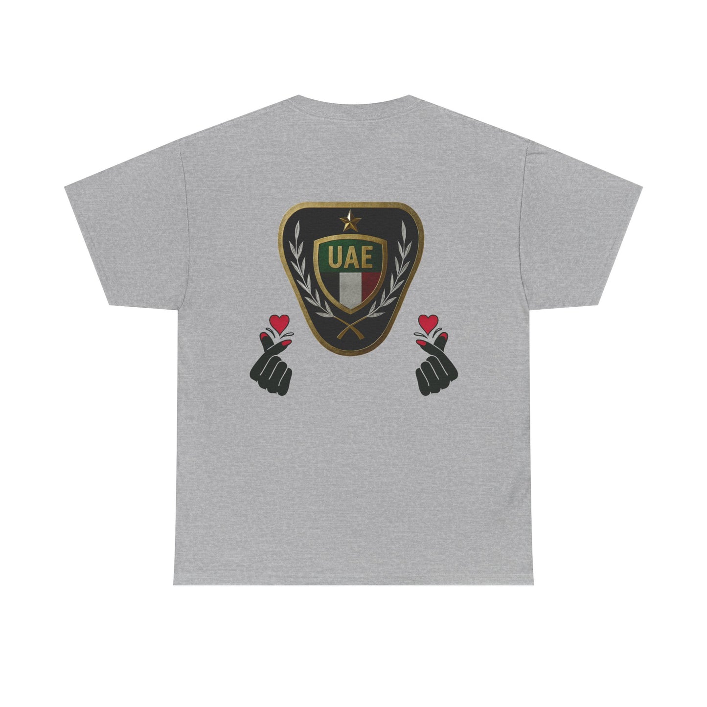 UAE Pride Unisex Heavy Cotton Tee, Pride T-Shirt, Abu Dhabi Gift, National Day Apparel, LGBTQ+ Support Tee, Casual Wear