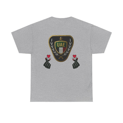 UAE Pride Unisex Heavy Cotton Tee, Pride T-Shirt, Abu Dhabi Gift, National Day Apparel, LGBTQ+ Support Tee, Casual Wear