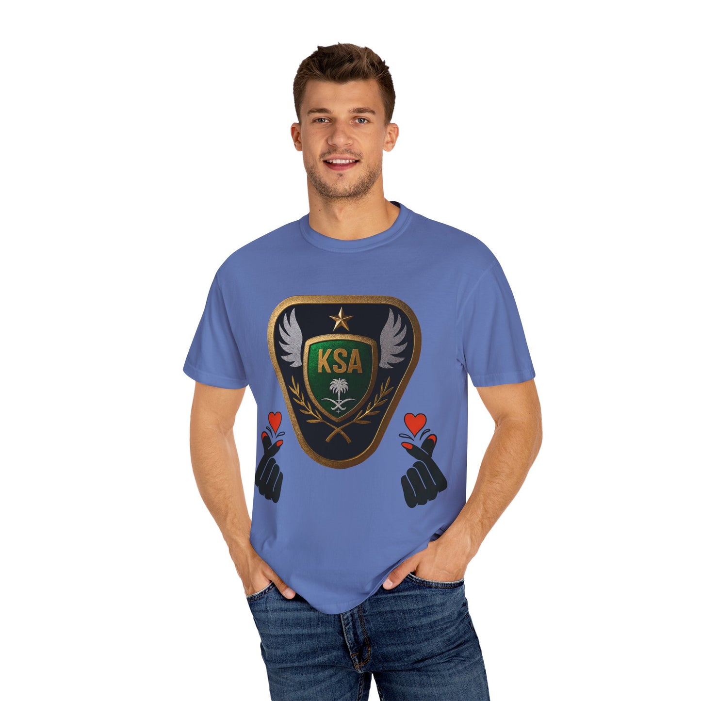 KSA Emblem Unisex T-Shirt, Casual Tee, Gift for Her/Him, Funny Shirt, Everyday Wear, Unique Graphic Top