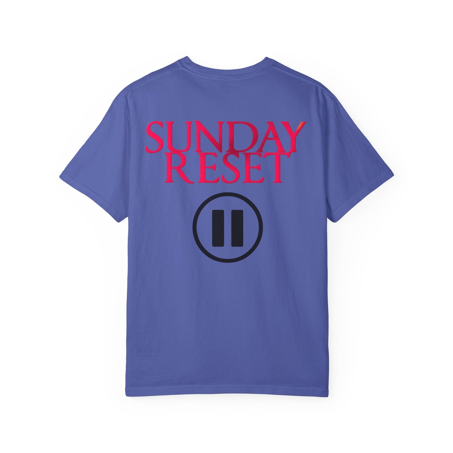 T-Shirt Sunday Reset Unisex Garment-Dyed