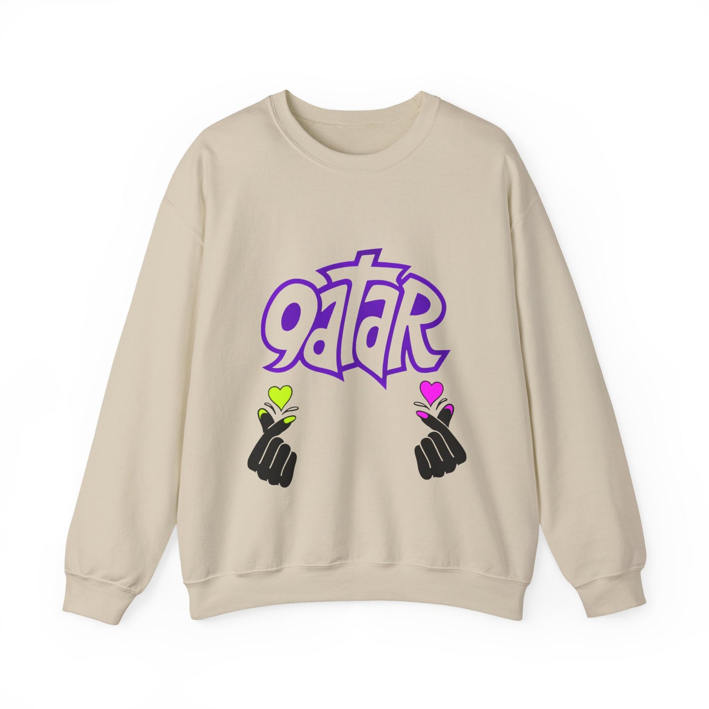 Colorful Qatar Unisex Sweatshirt, Cozy Fall Apparel, Unique Gift, Travel Inspired, Streetwear, Casual Wear