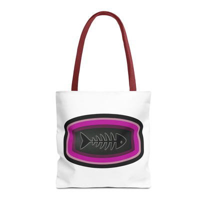 Fish Skeleton Tote Bag - Unique Design for Fishing Enthusiasts