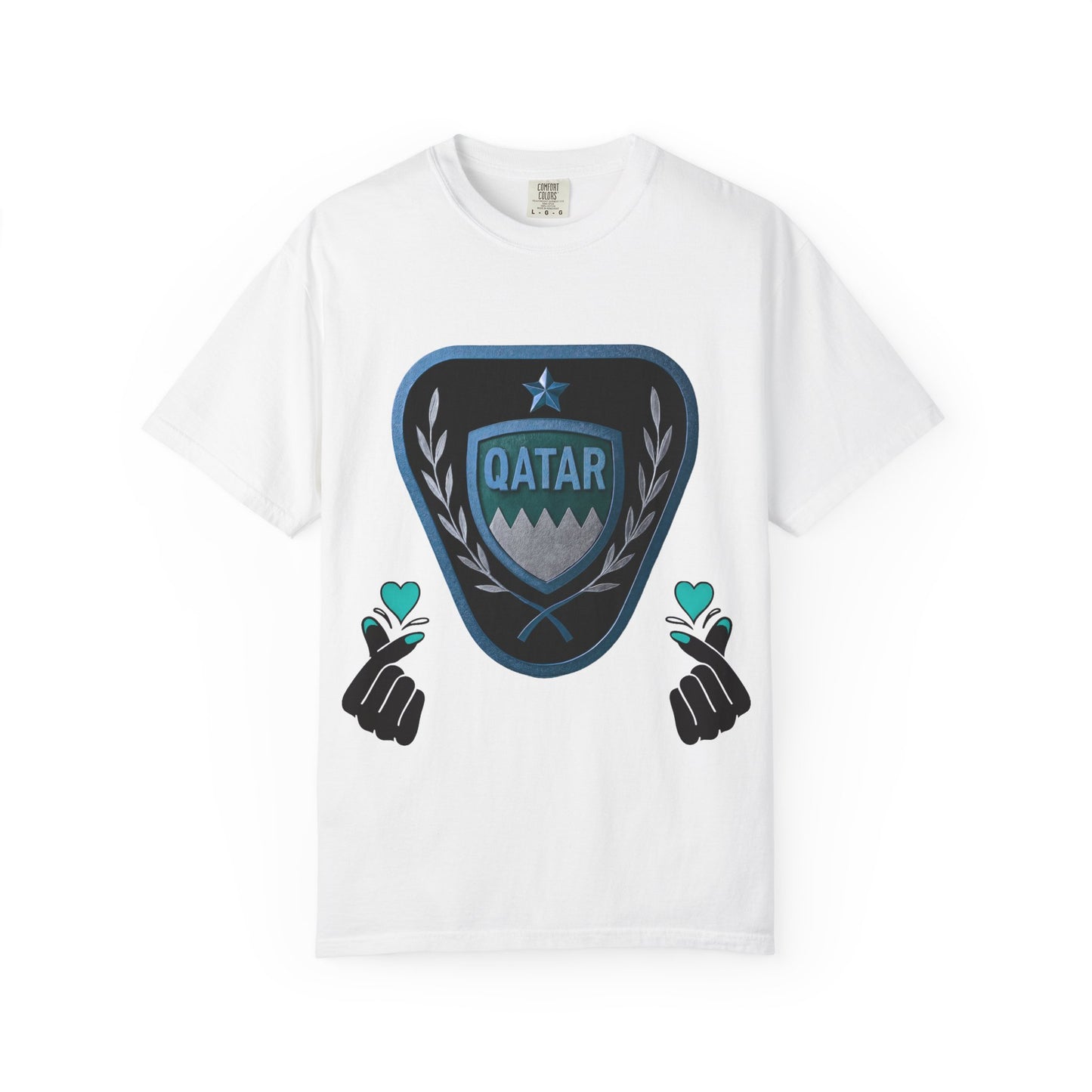 Qatar Pride Unisex T-Shirt, Casual Wear, Sports Event Shirt, Travel Souvenir, Gift for Fans
