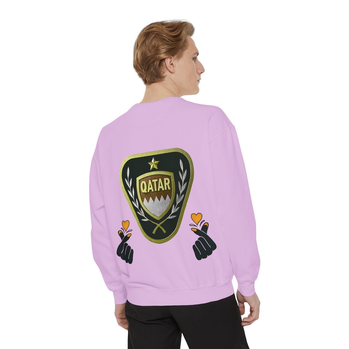 Qatar-Inspired Unisex Sweatshirt | Cozy Fashion for Sports Fans, Travel Lovers, Gift for Holidays, Casual Wear