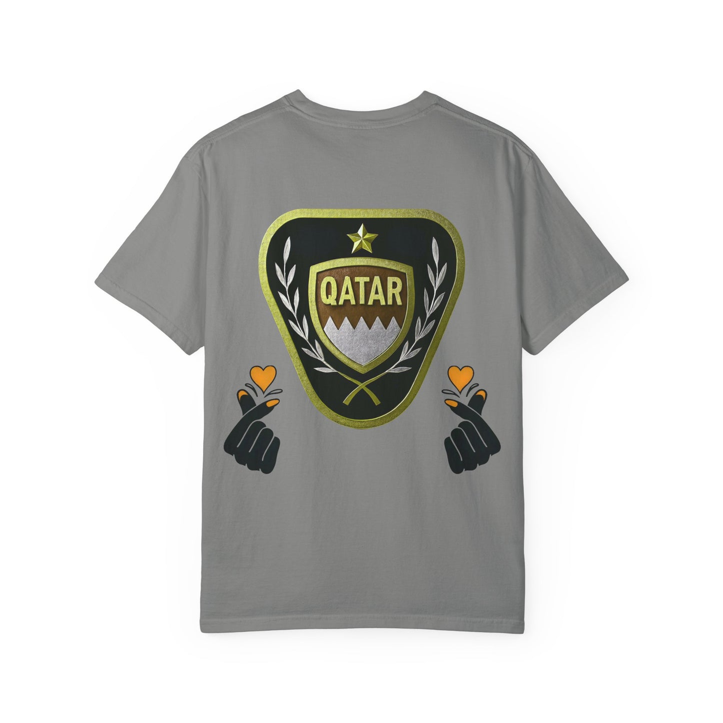 Qatar Pride Unisex T-Shirt, Casual Wear, Sports Event Shirt, Travel Souvenir, Gift for Fans