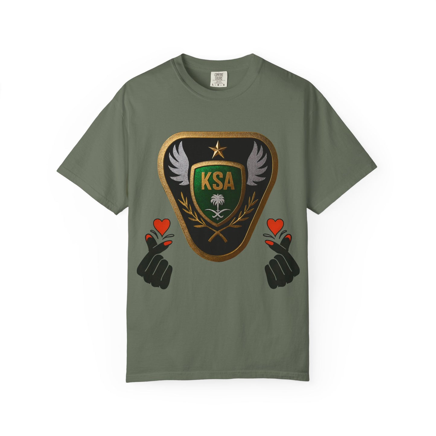 KSA Emblem Unisex T-Shirt, Casual Tee, Gift for Her/Him, Funny Shirt, Everyday Wear, Unique Graphic Top