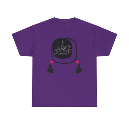 qatar pride tee,qatar love tee,qatar in heart tee