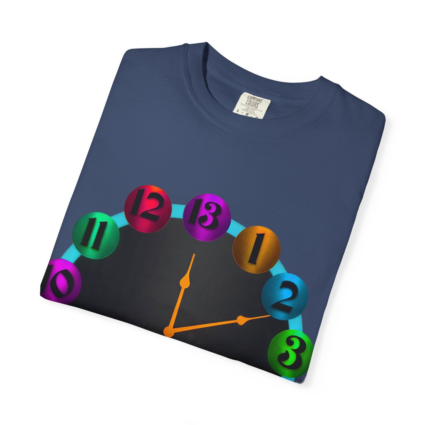 Garment-Dyed T-shirt - MORE TIME Graphic Tee
