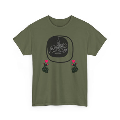 qatar pride tee,qatar love tee,qatar in heart tee