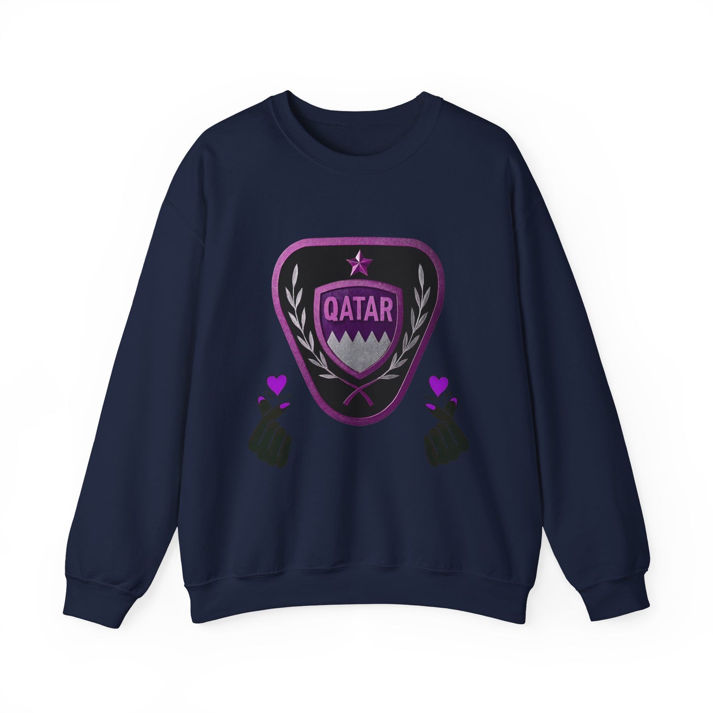 Unisex Sweatshirt qatra Love and Pride Design
