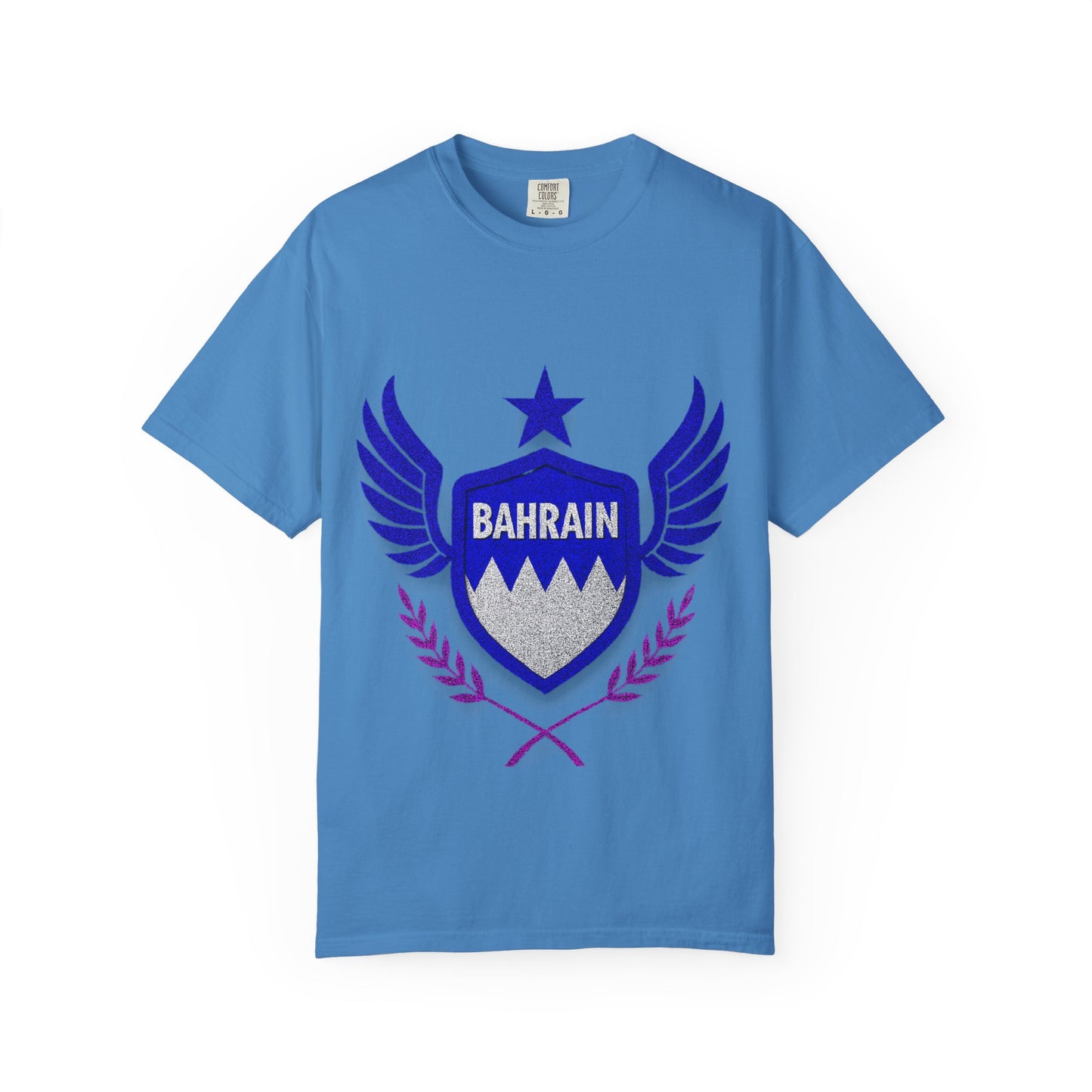 Bahrain Wings T-shirt - Casual Wear, Gift for Travelers, Sports Enthusiasts, Souvenirs, Unique Gift Idea