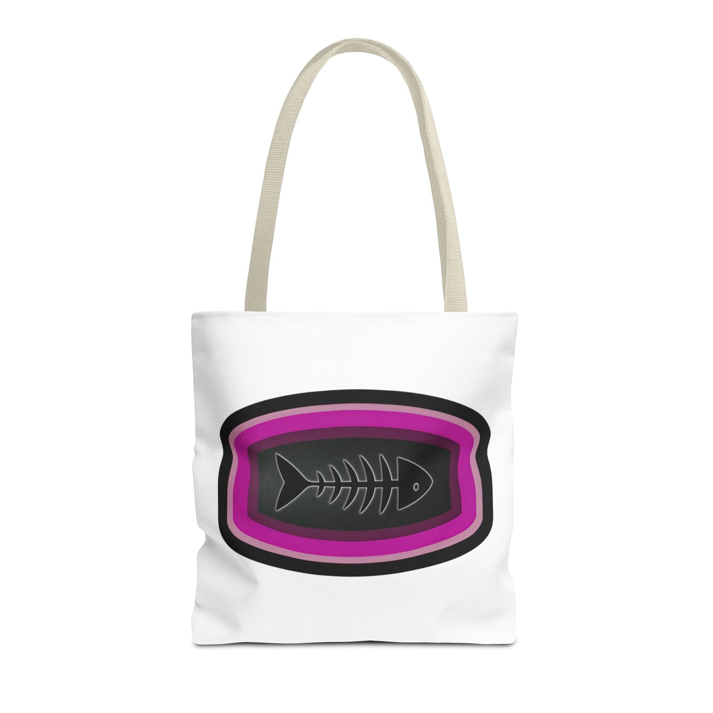 Fish Skeleton Tote Bag - Unique Design for Fishing Enthusiasts
