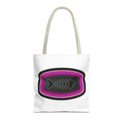 Fish Skeleton Tote Bag - Unique Design for Fishing Enthusiasts