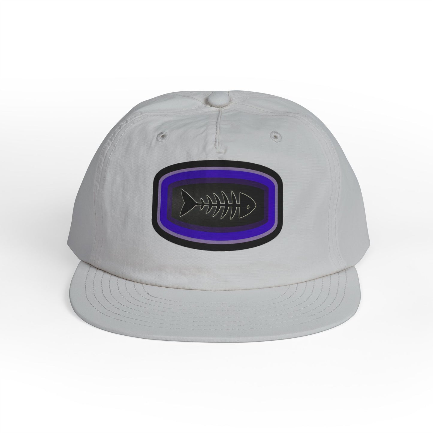 Surf Cap - Fish Skeleton Design