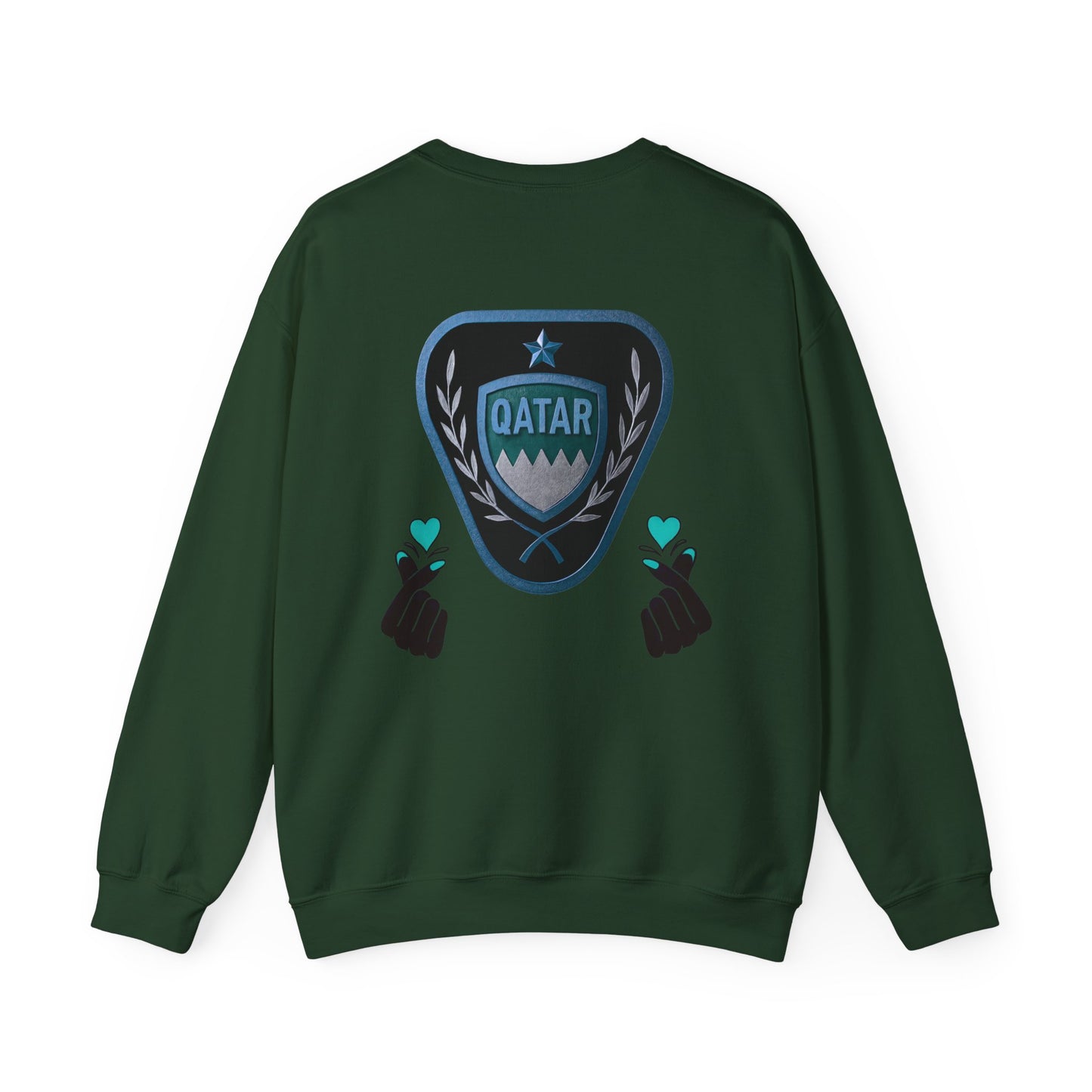 Unisex Sweatshirt qatra Love and Pride Design