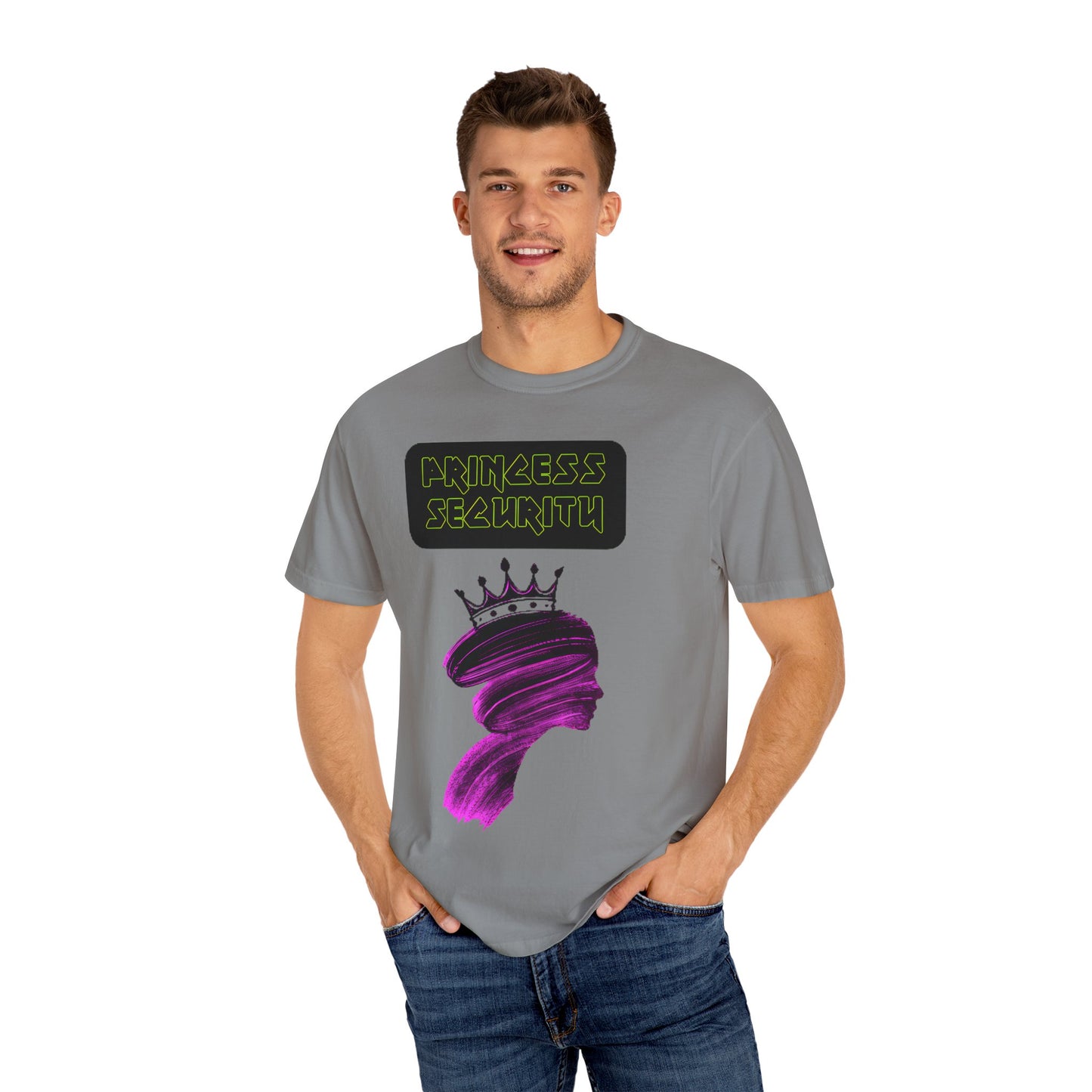 T-Shirt Princess Security Design Women's Funny Tee