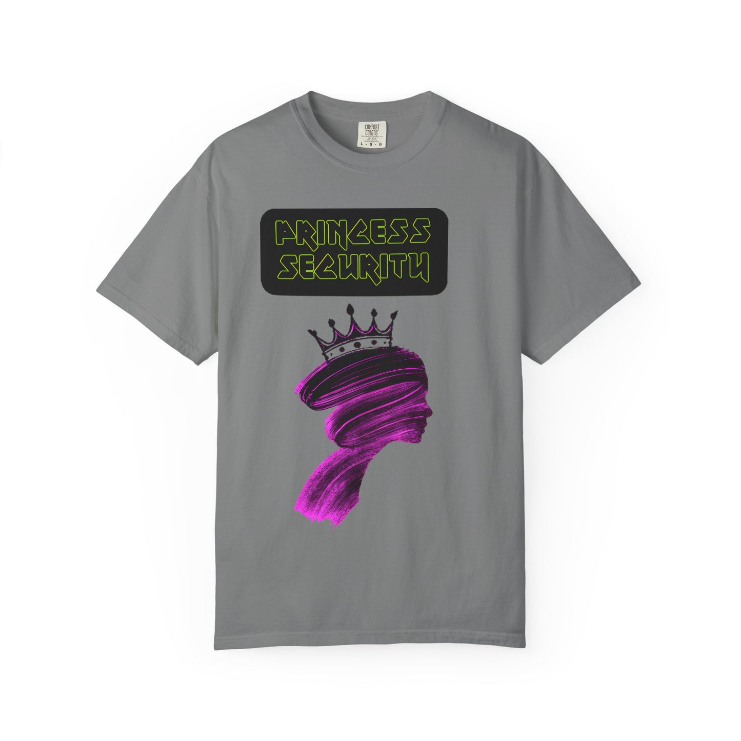 T-Shirt Princess Security Design Women's Funny Tee