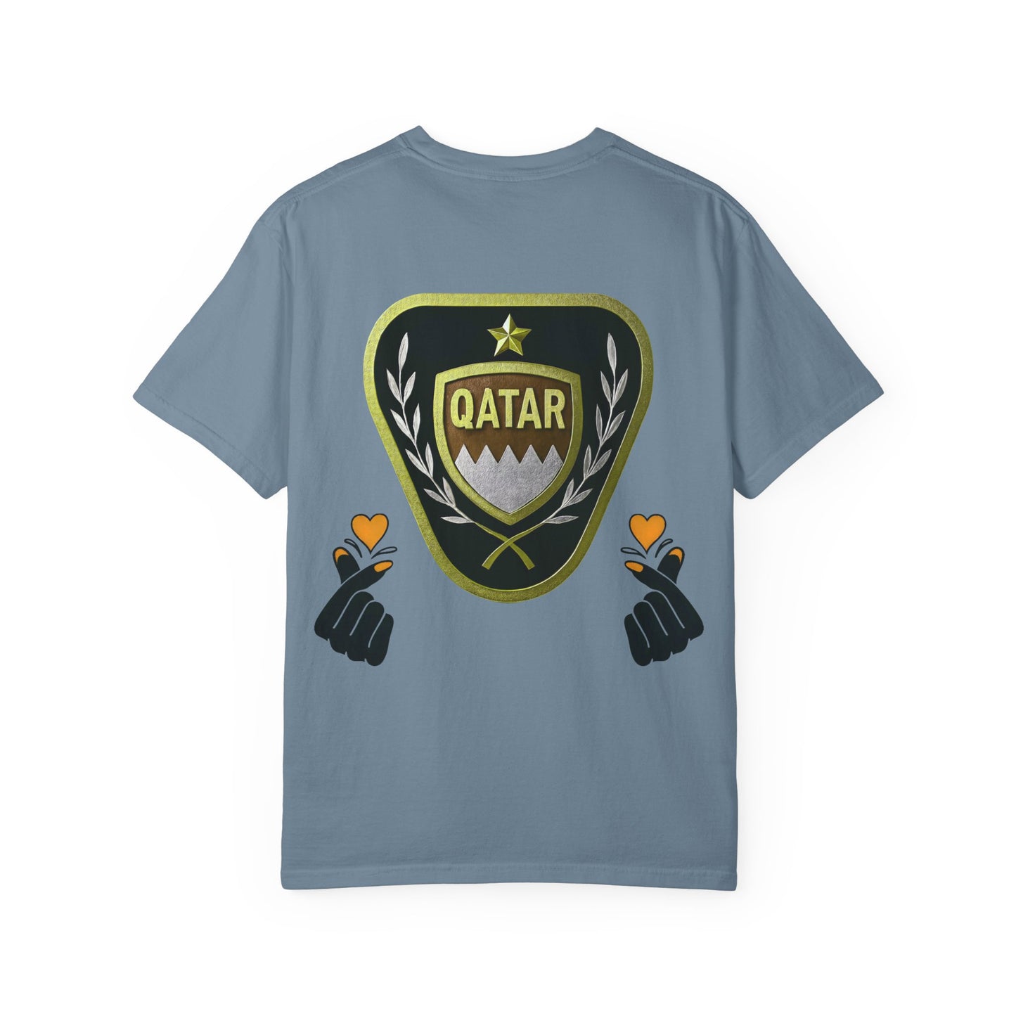 Qatar Pride Unisex T-Shirt, Casual Wear, Sports Event Shirt, Travel Souvenir, Gift for Fans