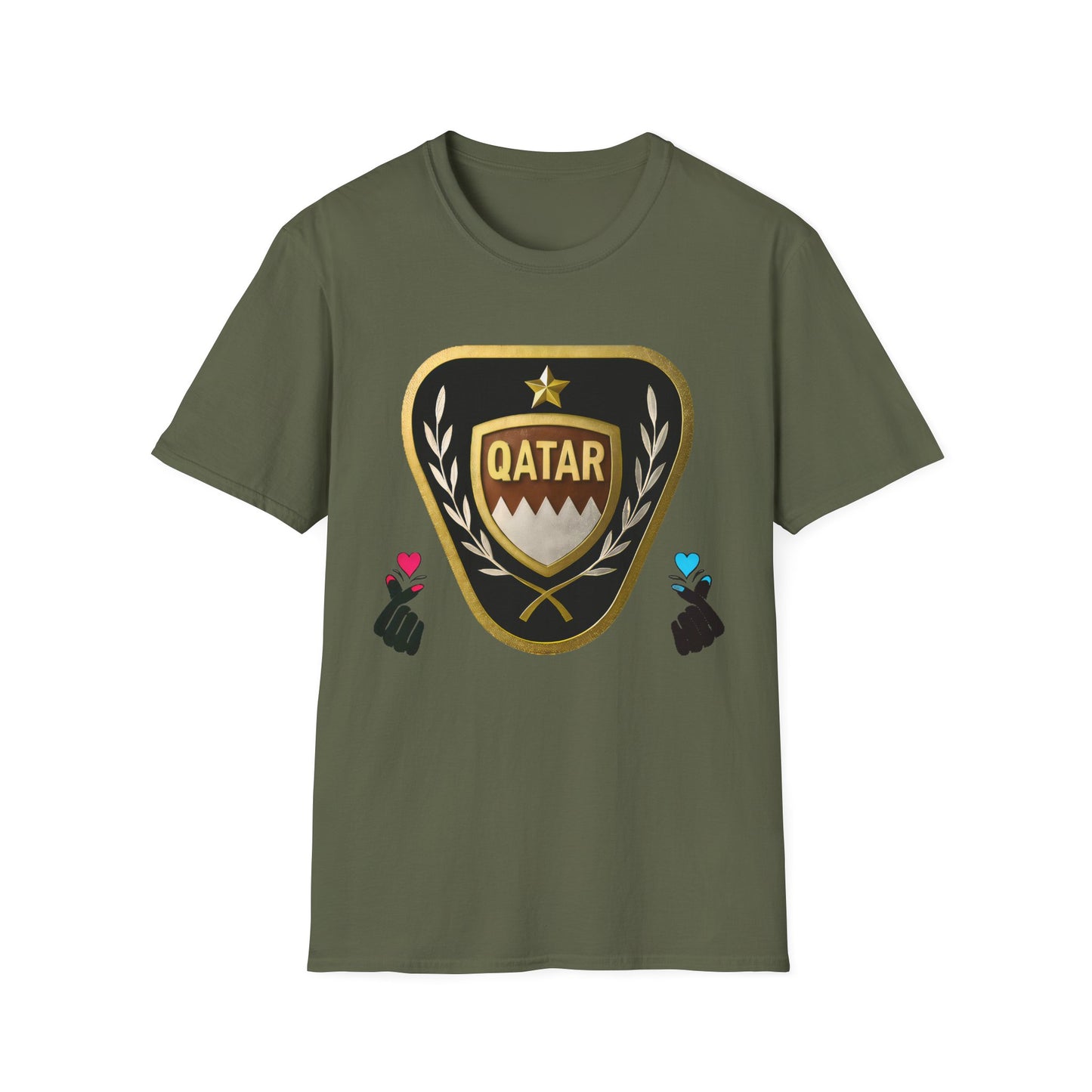 Stylish Qatar Unisex T-Shirt - Soft Cotton Tee for Casual Wear, Sports Events, Travel, Gift Ideas, Summer Outings