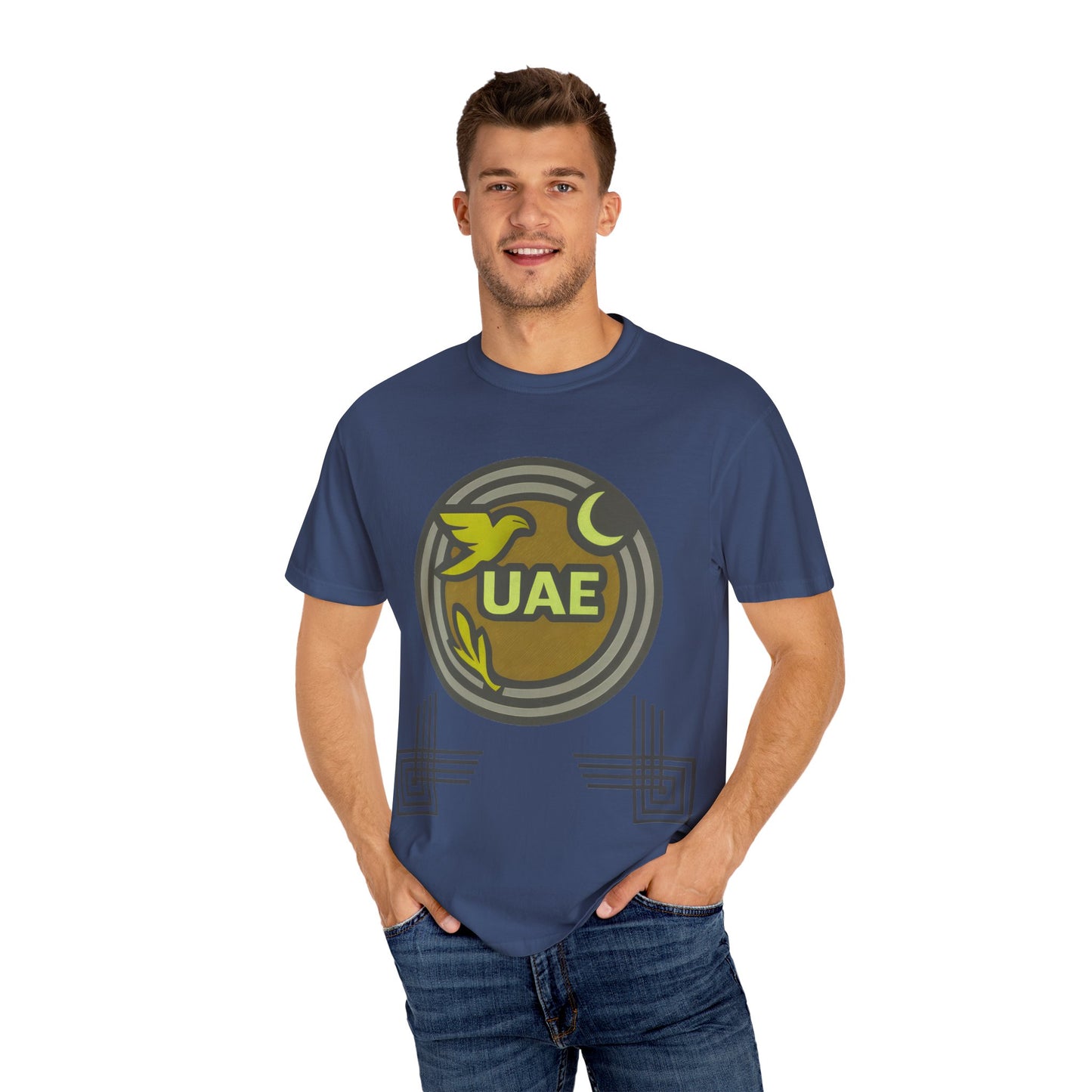 T-Shirt UAE Pride Unisex Garment-Dyed