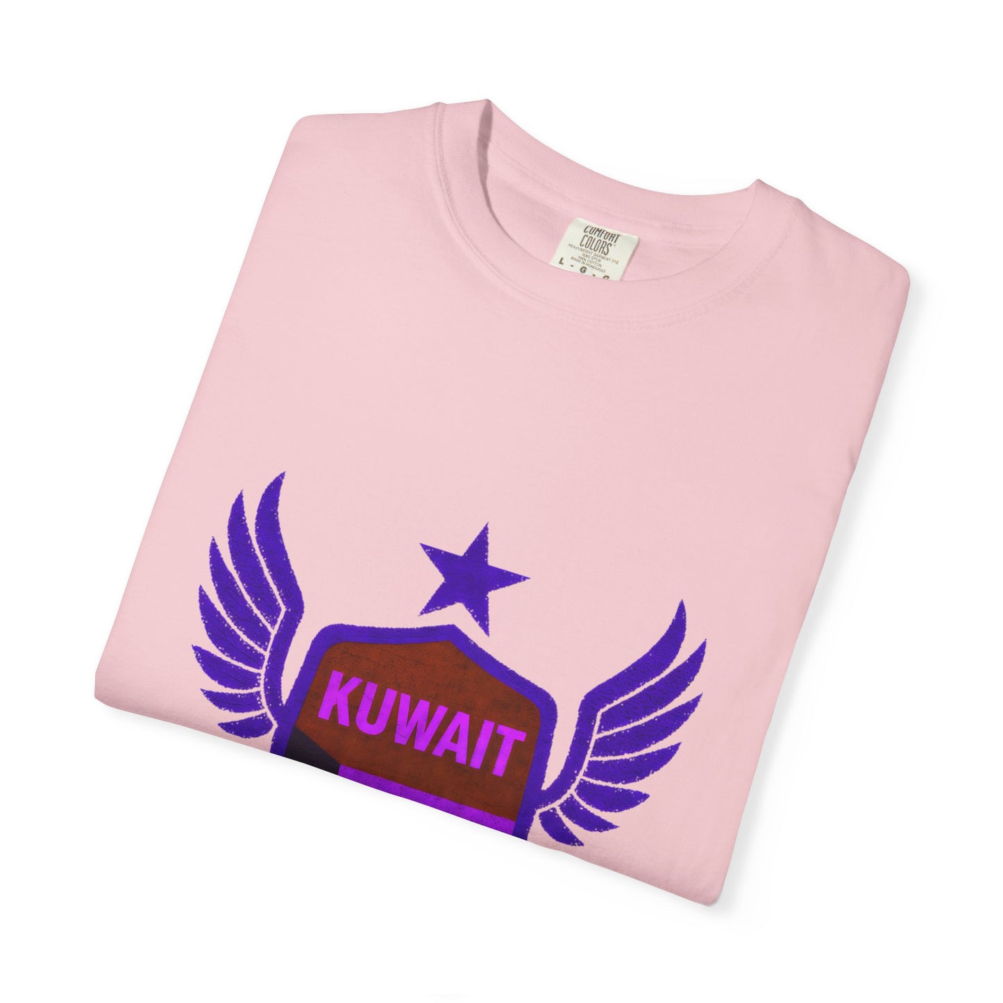 Kuwait Pride Unisex T-Shirt, Garment-Dyed Tee, LGBTQ+ Support Shirt, Casual Wear, Gift for Pride Month, Statement Fashion
