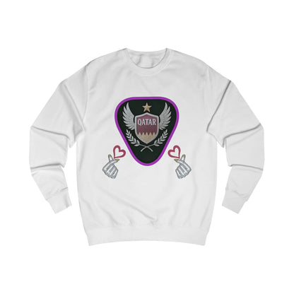 Stylish Qatar Sweatshirt for Fans, Unisex Cozy Apparel for Sports Lovers, Perfect Gift for Holidays & Events, Trendy Graphic Sweater, [...]