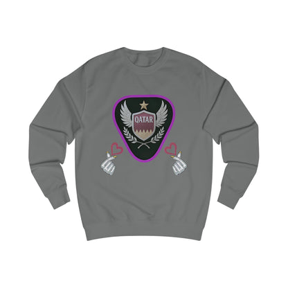 Stylish Qatar Sweatshirt for Fans, Unisex Cozy Apparel for Sports Lovers, Perfect Gift for Holidays & Events, Trendy Graphic Sweater, [...]