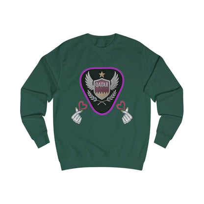 Stylish Qatar Sweatshirt for Fans, Unisex Cozy Apparel for Sports Lovers, Perfect Gift for Holidays & Events, Trendy Graphic Sweater, [...]