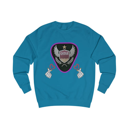 Stylish Qatar Sweatshirt for Fans, Unisex Cozy Apparel for Sports Lovers, Perfect Gift for Holidays & Events, Trendy Graphic Sweater, [...]