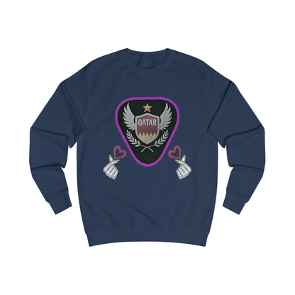 Stylish Qatar Sweatshirt for Fans, Unisex Cozy Apparel for Sports Lovers, Perfect Gift for Holidays & Events, Trendy Graphic Sweater, [...]
