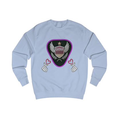 Stylish Qatar Sweatshirt for Fans, Unisex Cozy Apparel for Sports Lovers, Perfect Gift for Holidays & Events, Trendy Graphic Sweater, [...]