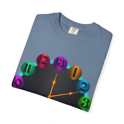 Garment-Dyed T-shirt - MORE TIME Graphic Tee