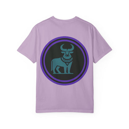 FISH BONE AND BULLS T-Shirt - Vintage Unisex Garment-Dyed Tee