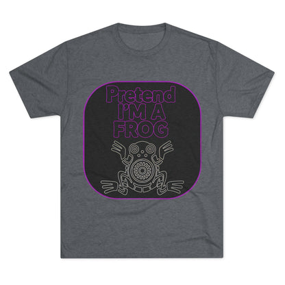 Funny Frog Unisex Tee - Pretend I Am a Frog Design