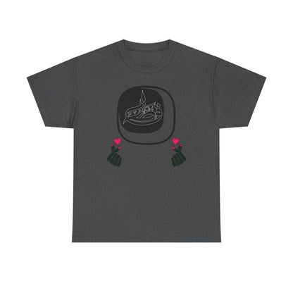 qatar pride tee,qatar love tee,qatar in heart tee