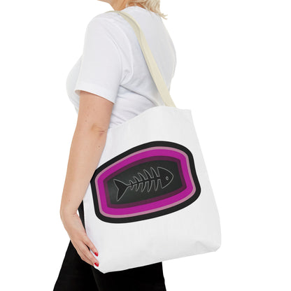Fish Skeleton Tote Bag - Unique Design for Fishing Enthusiasts