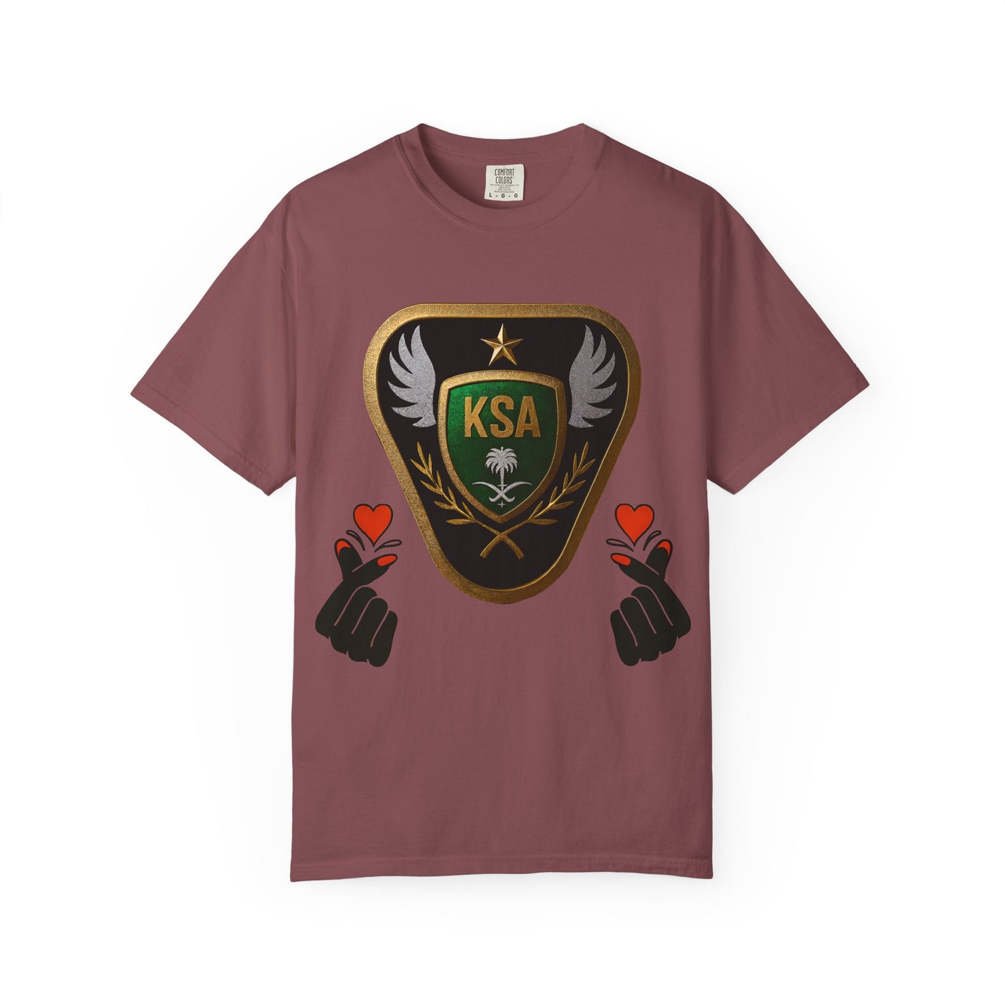 KSA Emblem Unisex T-Shirt, Casual Tee, Gift for Her/Him, Funny Shirt, Everyday Wear, Unique Graphic Top