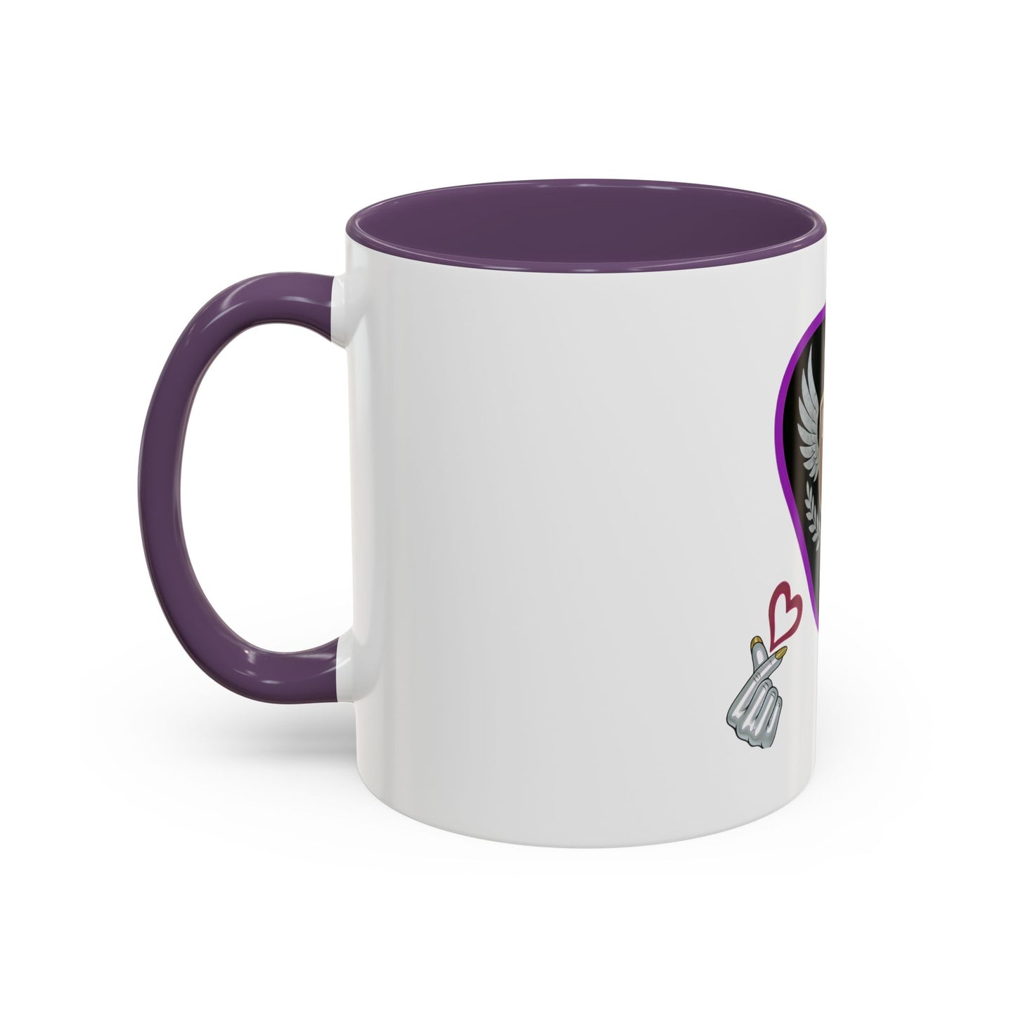 Qatar-Inspired Accent Coffee Mug, Unique Gift for Coffee Lovers, Personalized Mug for Friends, Stylish Office Cup, Perfect for Everyday Use