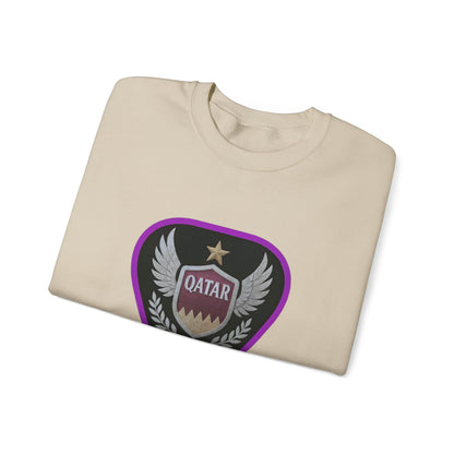 Qatar Pride Crewneck Sweatshirt, Unisex Casual Style, Perfect Gift for Sports Fans, Birthday or National Day Celebration, Cozy [...]