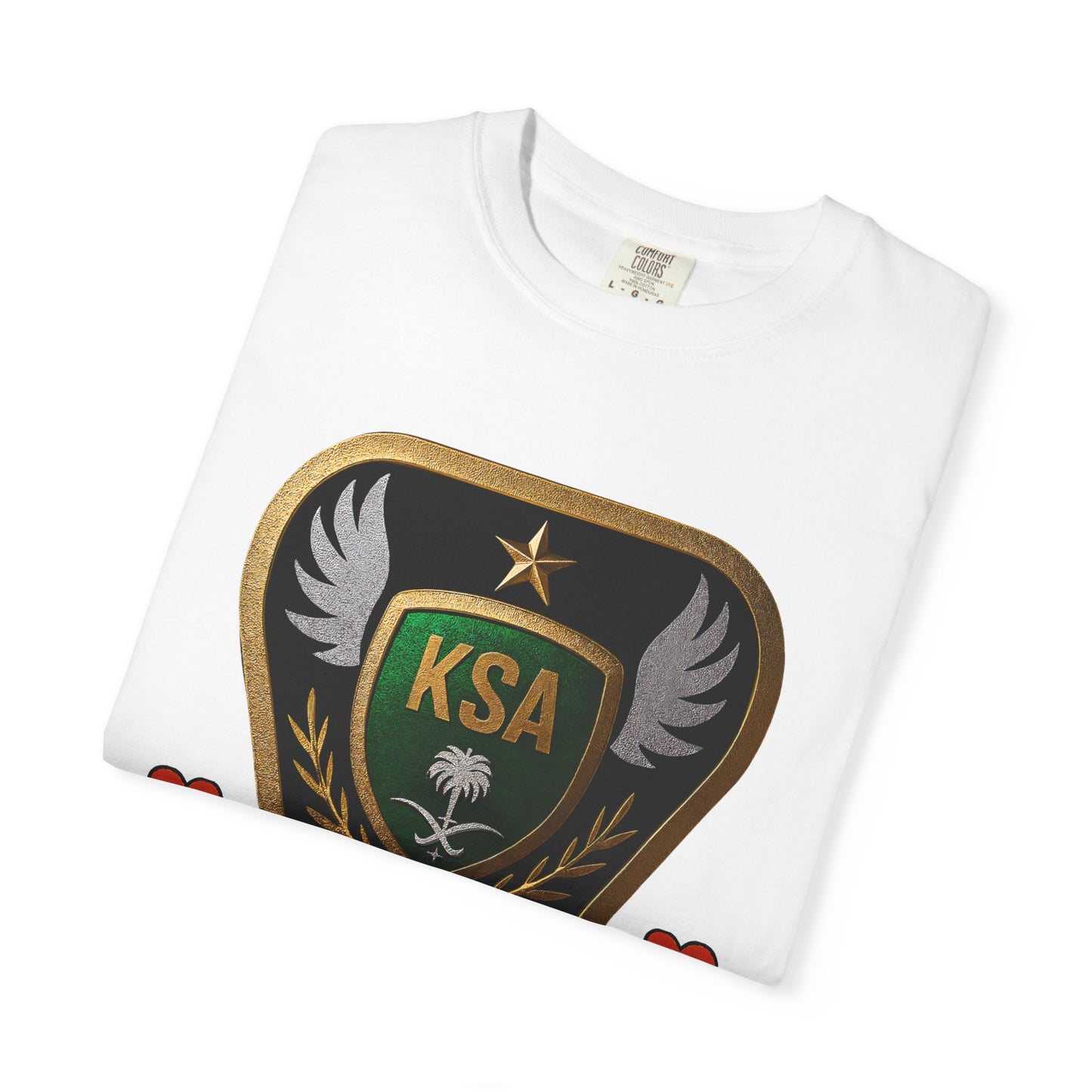 KSA Emblem Unisex T-Shirt, Casual Tee, Gift for Her/Him, Funny Shirt, Everyday Wear, Unique Graphic Top