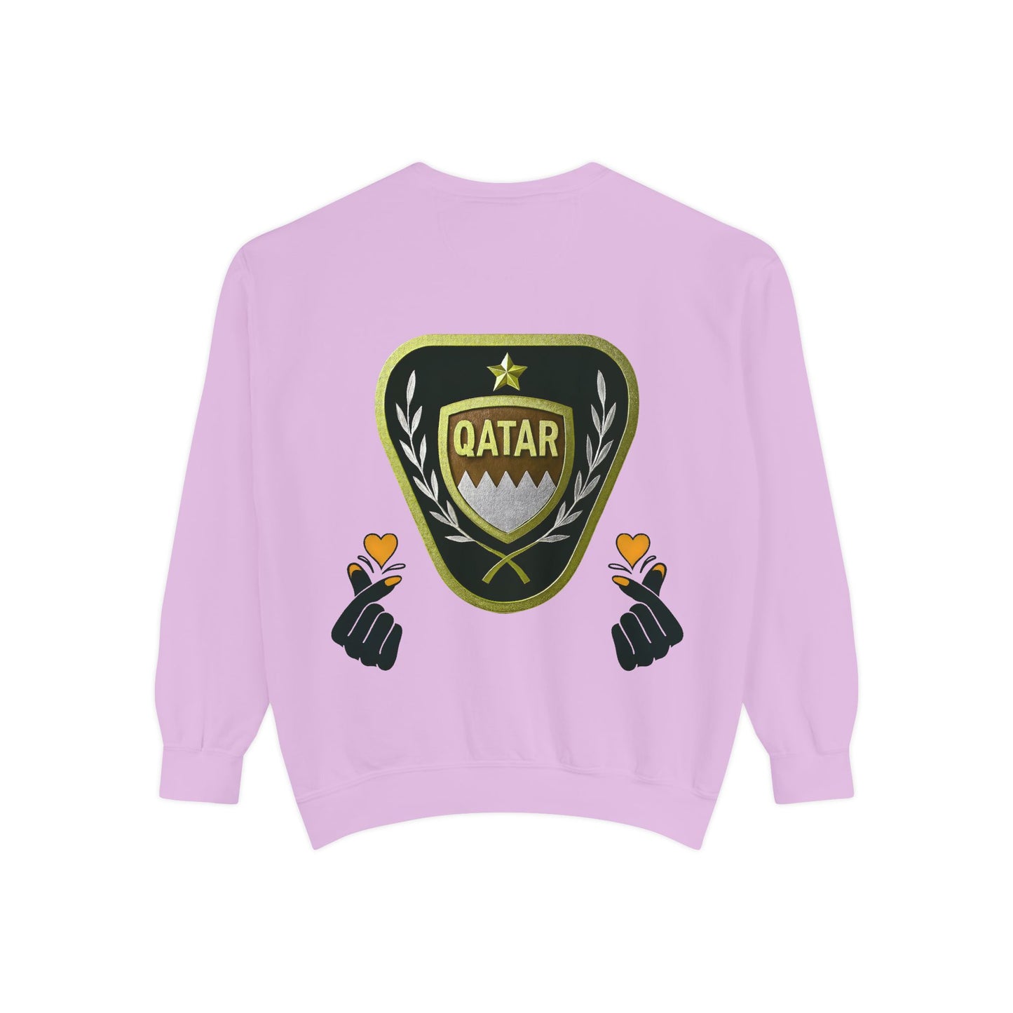 Qatar-Inspired Unisex Sweatshirt | Cozy Fashion for Sports Fans, Travel Lovers, Gift for Holidays, Casual Wear