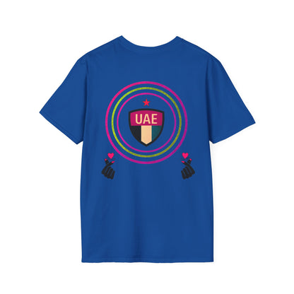 UAE Pride T-Shirt | Unisex Softstyle Tee | Perfect for National Day, Gifts, Culture Celebrations, Travel Souvenir, Everyday Wear