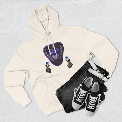 Fleece Hoodie - Qatar Love Design