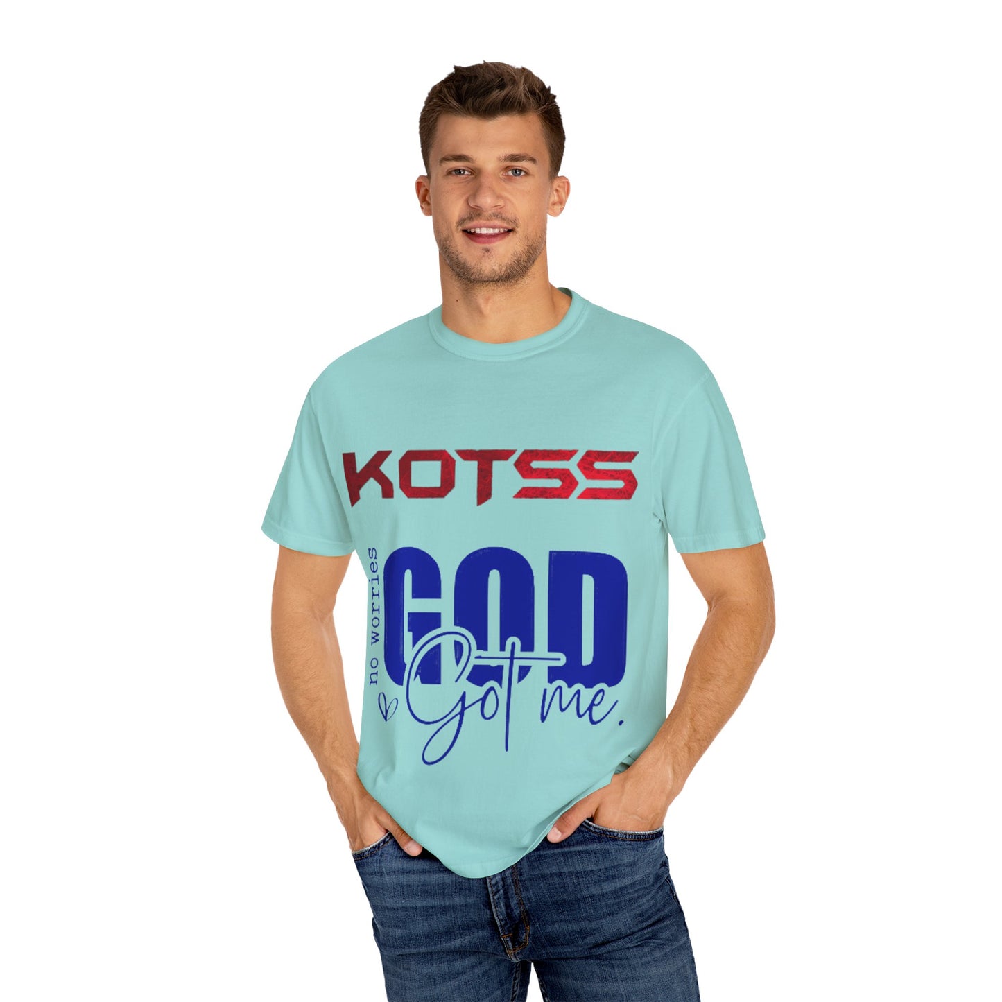 Faith Meets Streetwear”,Appeals to faith-based fashion, loversemotional appeal,GOD Got Me Tee”