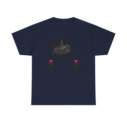 qatar pride tee,qatar love tee,qatar in heart tee