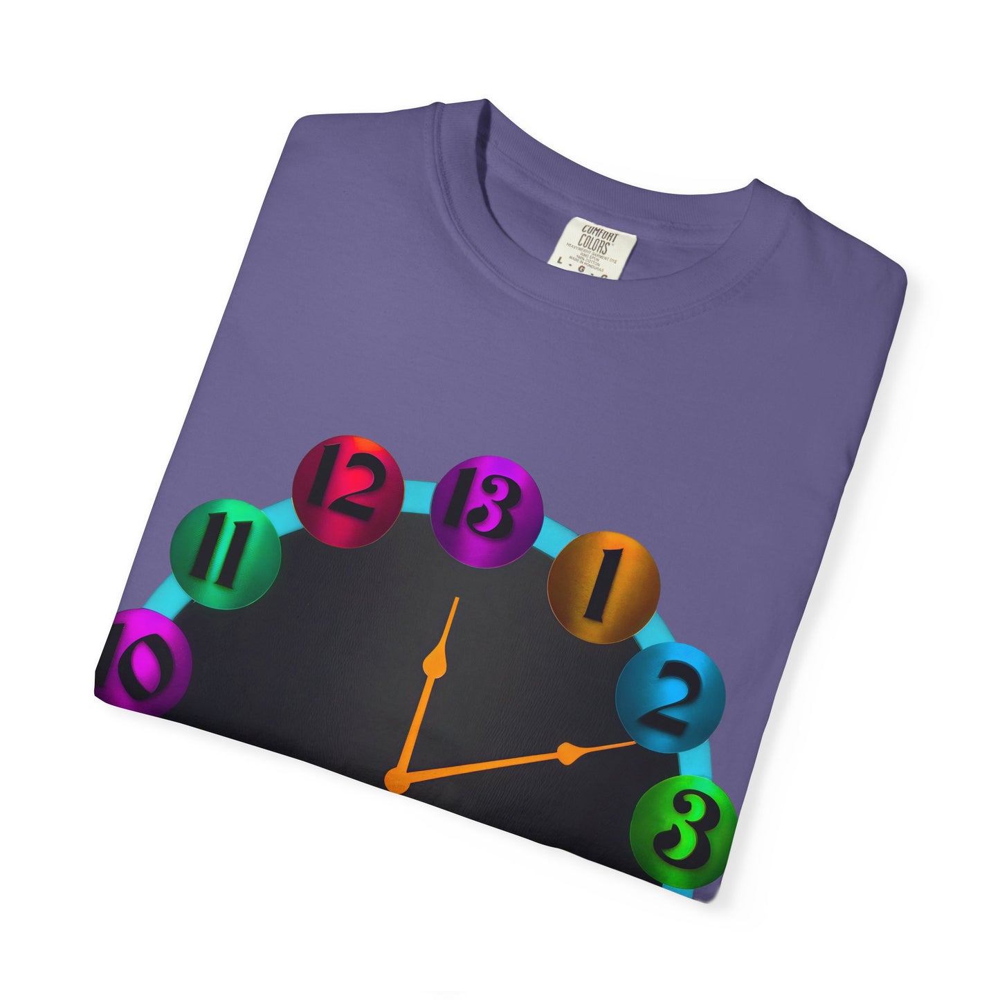 Garment-Dyed T-shirt - MORE TIME Graphic Tee