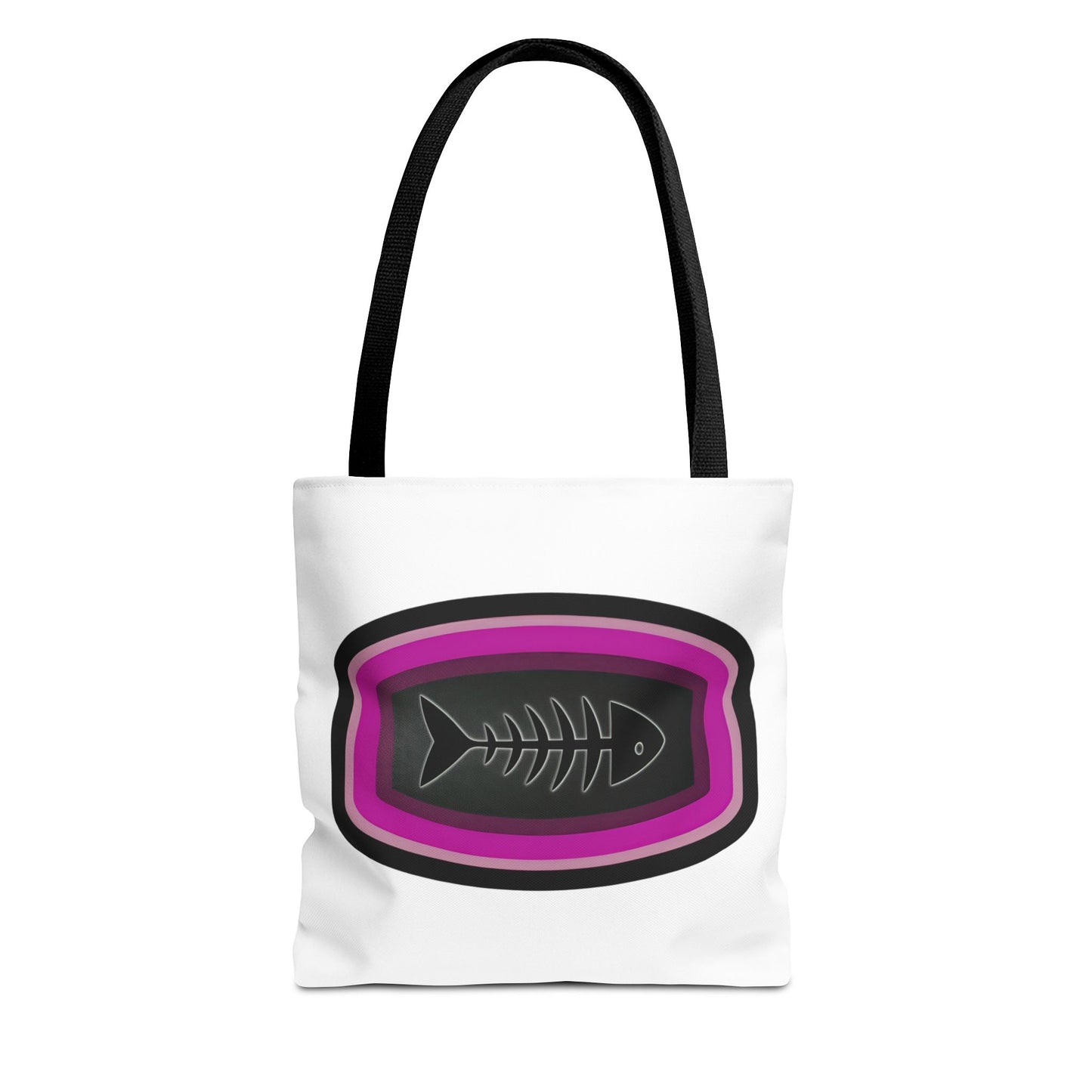 Fish Skeleton Tote Bag - Unique Design for Fishing Enthusiasts