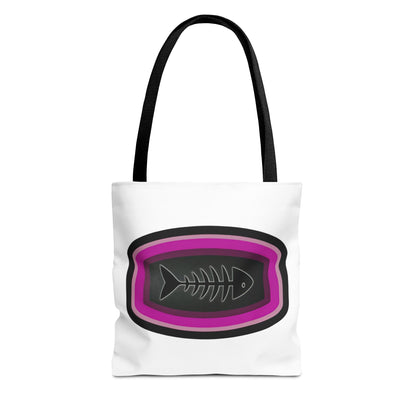 Fish Skeleton Tote Bag - Unique Design for Fishing Enthusiasts