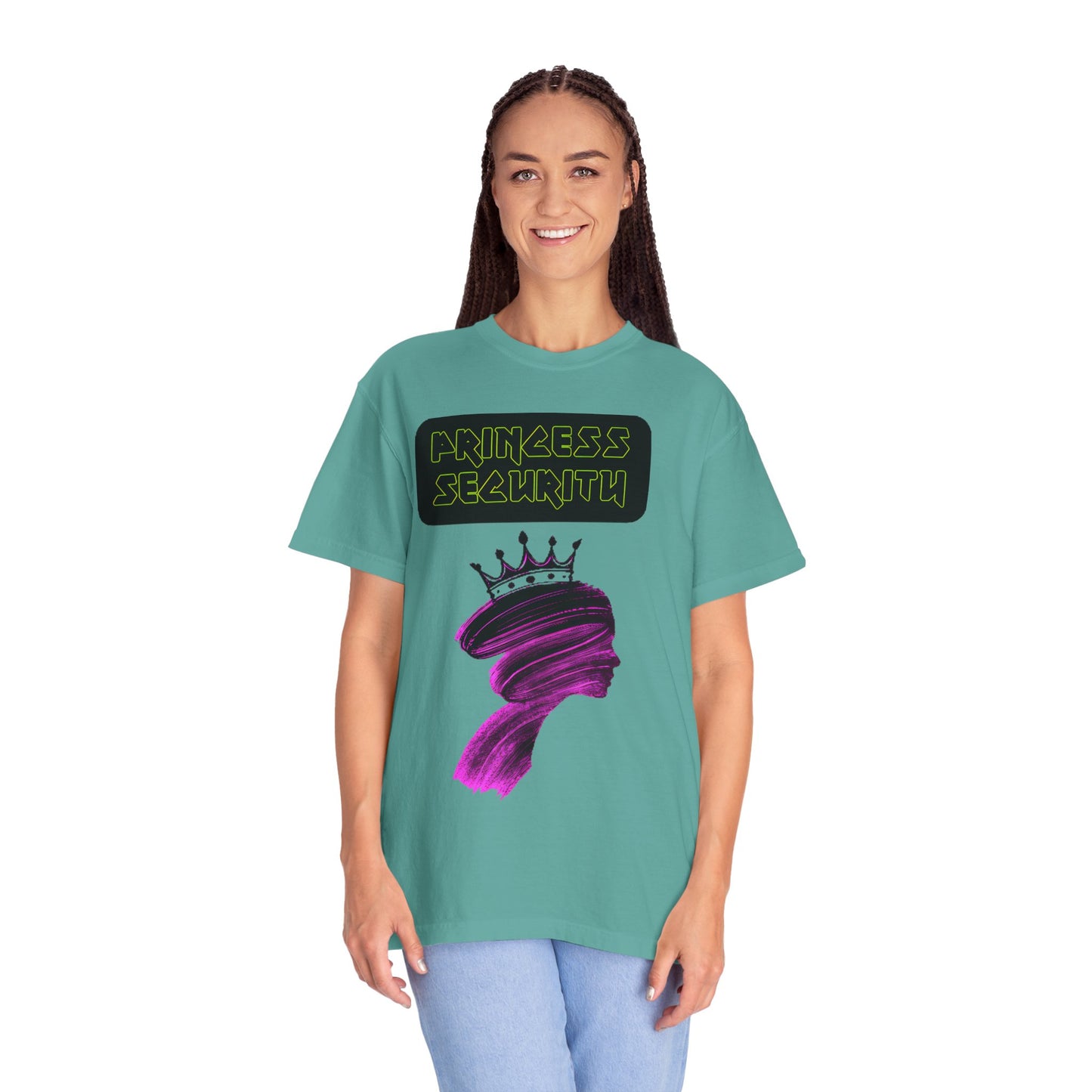 T-Shirt Princess Security Design Women's Funny Tee